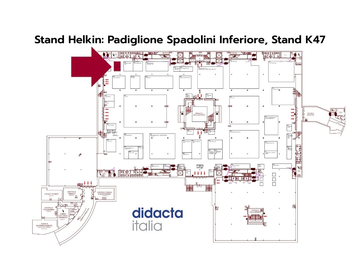 stand helkin padiglione spadolini inferiore stand k47 2
