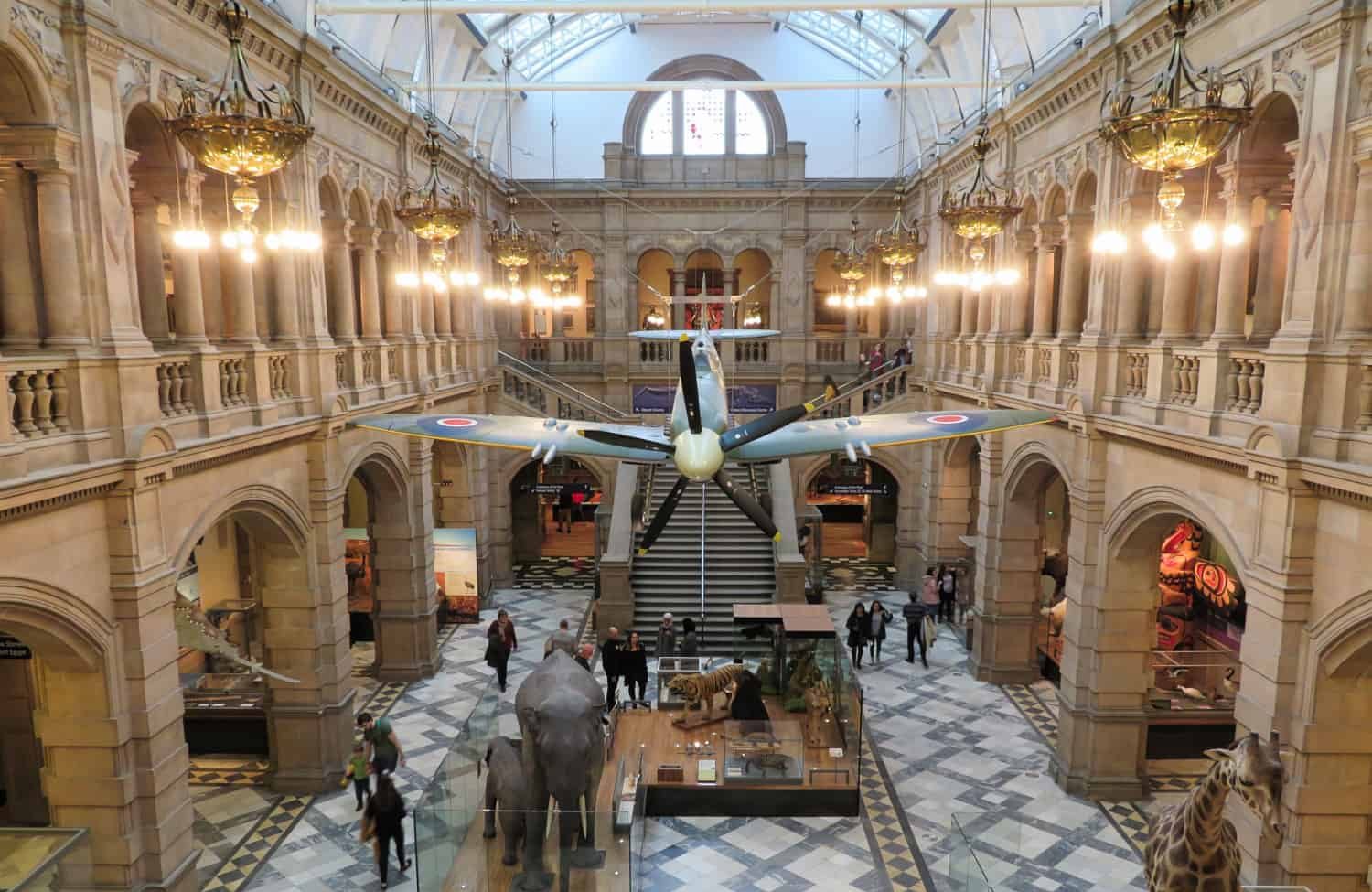 Escursione di mezza giornata al Kelvingrove Art Gallery and Musuem di Glasgow