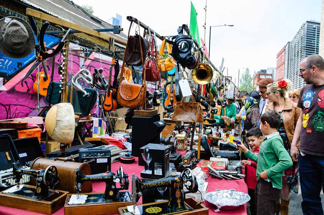 Mezza giornata visita di Brick Lane Market