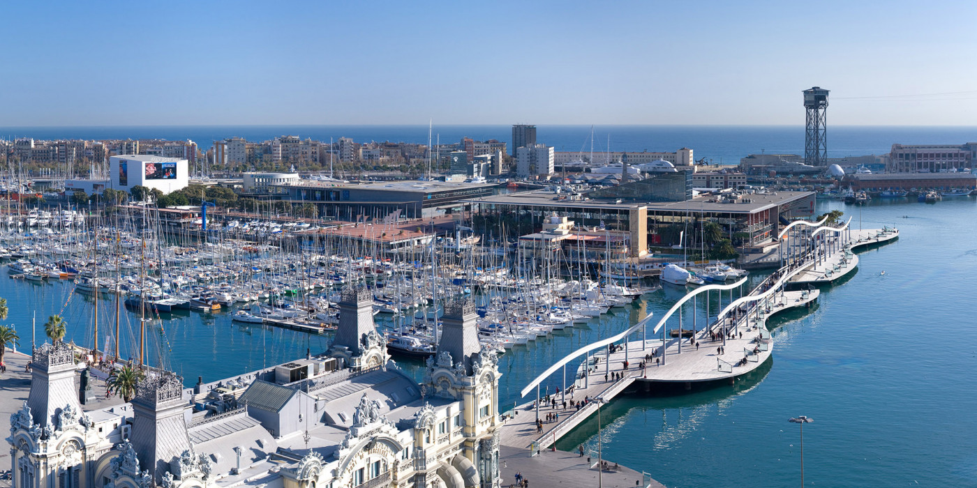 Mezza giornata di visita del porto antico e della Fuentes Mágicas de Montjuic