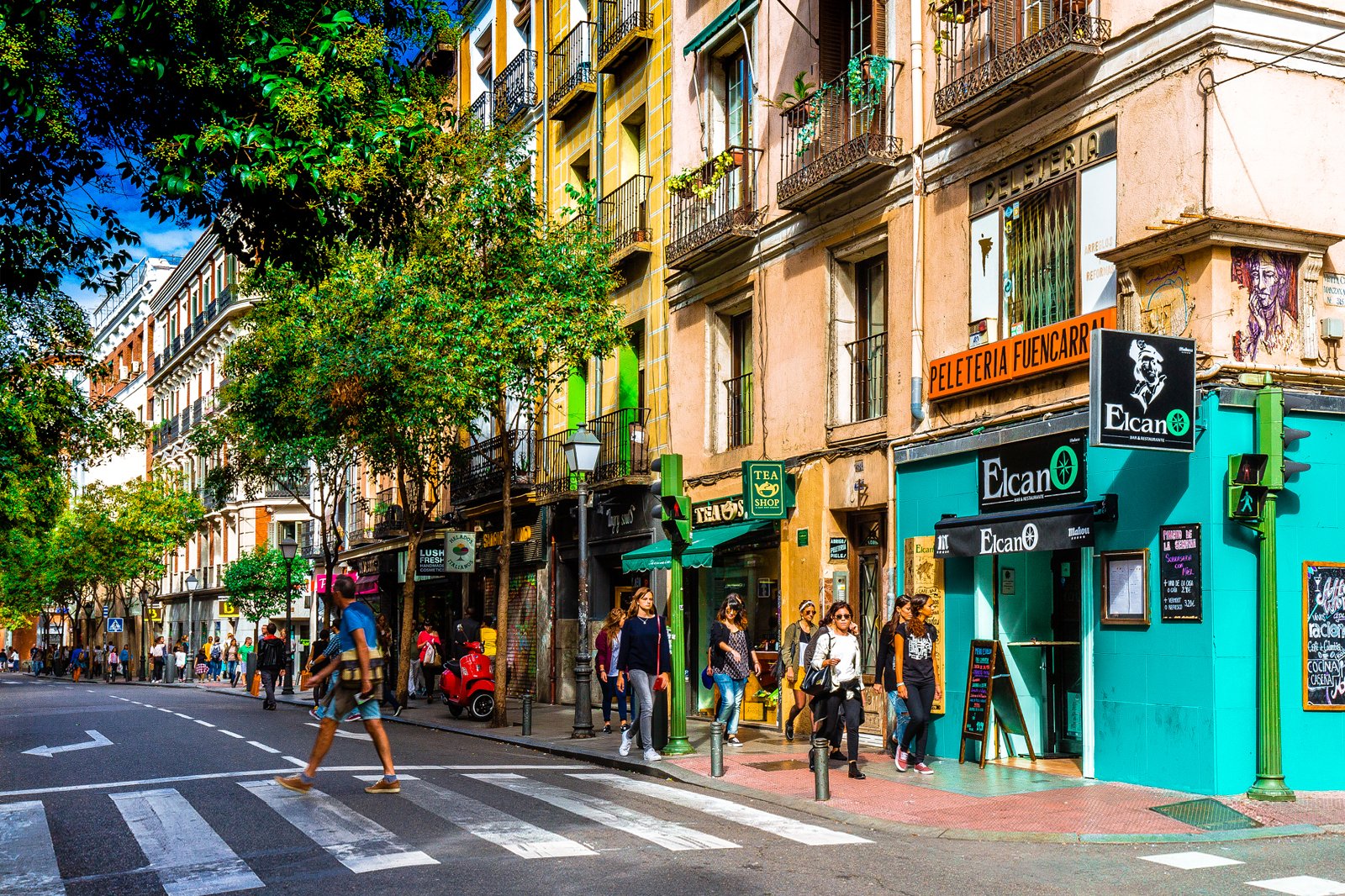 Mezza giornata di shopping a madrid