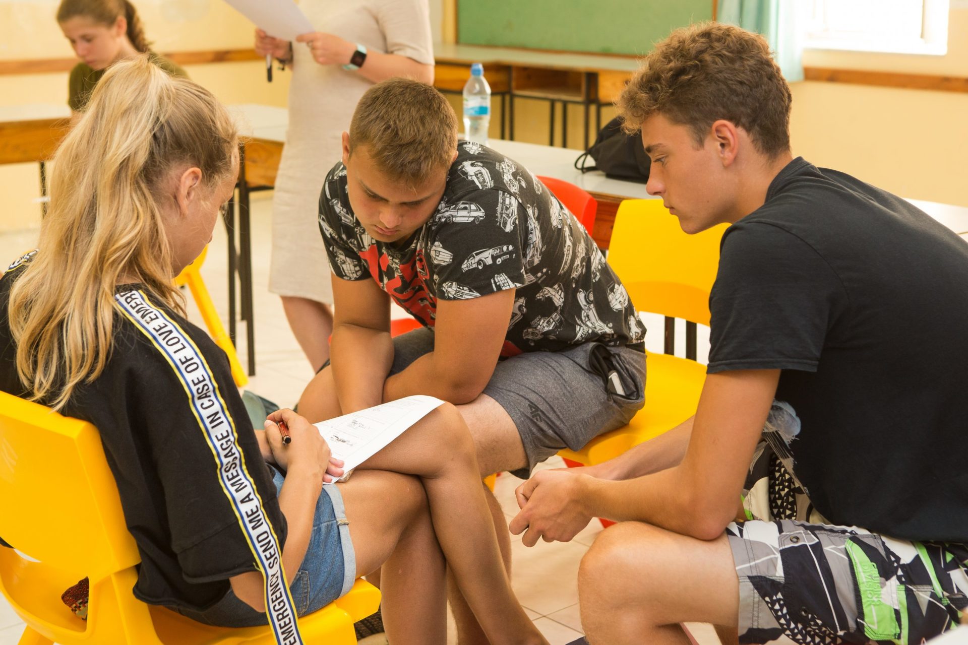 students at nsts malta