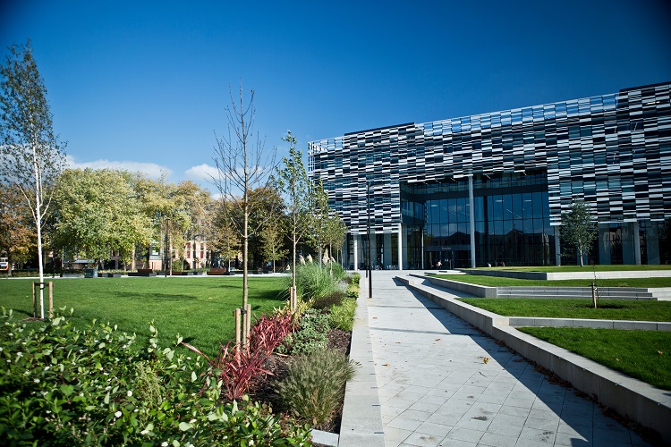 Brooks Building and Outdoor Area